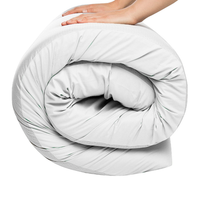 colchon de espuma multifuncional  120 x 200 x 10 cm  colchoneta de alta densidad con funda  ideal para camping y camperizaciones  firmeza media