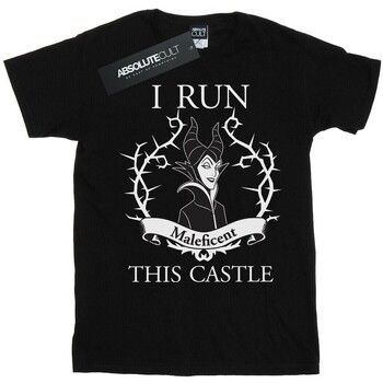 Maleficent Camiseta I Run This Castle para mujer