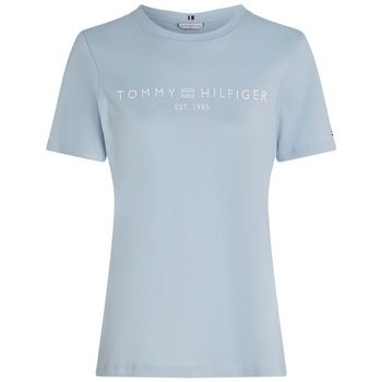 Tommy Hilfiger Camiseta Reg Corp Logo C-nk Ss para mujer