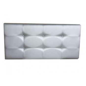 Cabecero Cama Polipiel Moderno 150*70 Cm Texas Botones Plata