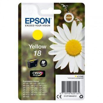 Cartucho de Tinta Original Epson 18 Amarillo