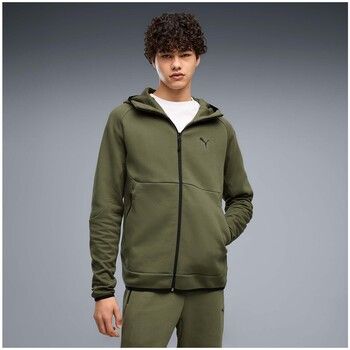 Puma Polar tech Slim Elevated Full-Zip Hoodie Dk para hombre