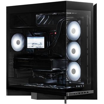 Tryx LUCA L70 Mid-Tower E-ATX Cristal Templado USB-C 3.2 Negra