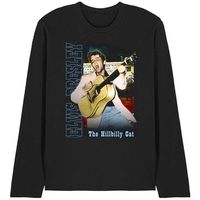 elvis presley camiseta manga larga memphis para hombre