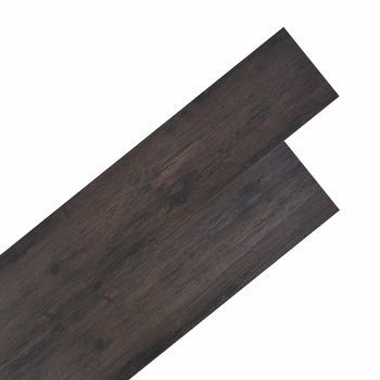 Tableros De Suelo Gris Oscuro 5,26 M² 18 Uds. Pvc Vidaxl