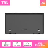 estuche de almacenamiento digital para auriculares electronicos de viaje trn t-box bolsa de almacenamiento multifuncional para cables de datos de cuero genuino