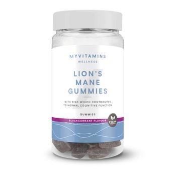 Myvitamins Mushroom Gummies - 60Gominolas - Lion's Mane (Focus) - Blackcurrant