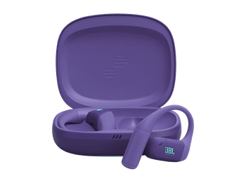 Auriculares conducción de aire - JBL Endurance Zone, Autonomía 32 h, IP68, OpenSound, 4 micrófonos, Morado