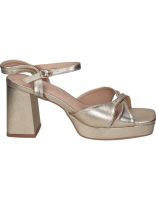 sandalias de tacon para mujer buonarotti ns2386 dorado 35