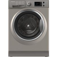 hotpoint activecare nm11 946 gc a uk 9 kg 1400 spin speed washing machine - graphite graphite