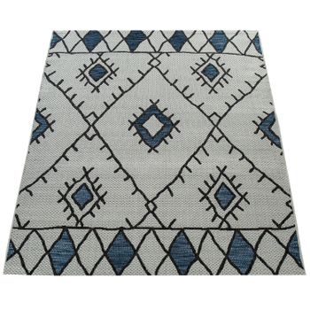 Alfombras de interior y exterior Ruby azul 160x220 cm