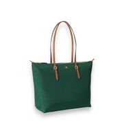 lauren ralph lauren para mujer 431916737004 bolso keaton de nylon verde osfa casual