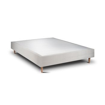 Base De Cama Rígida 20 Milano  Cement Cónica 190 X 135 Cm