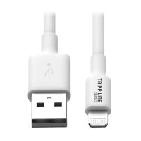 cable usb a lightning tripp lite m100-006-wh 183 m blanco certificado mfi