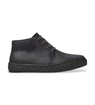Camper para hombre. K300467-015 Botines de piel Peu Terreno gris (45), Plano, Cordones, Casual