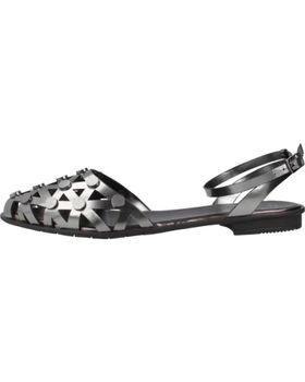 de PORRONET SANDALIAS MUJER MODELO 7091P COLOR PLATA PLOMO