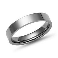 anillo moderno titanio pulido alto brillo