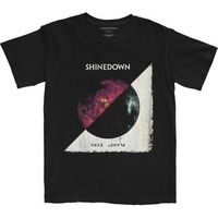 shinedown tops y camisetas planet zero para hombre