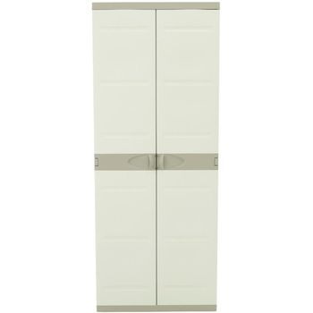 Armario Escobero 70 Cm Titanium – Mueble Auxiliar Alto 176x70x40,5cm – Multiusos Para Limpieza
