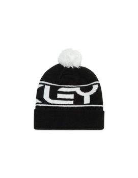 Gorro de Snow Oakley Factory Cuff Hombre Negro/Blanco Logo