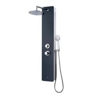 columna de ducha hidromasaje eris gris antracita rousseau