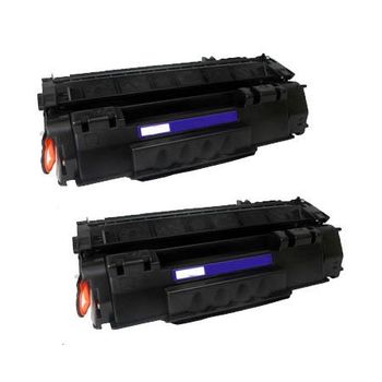 Compatible Multipack HP LaserJet 3390 Printer Toner Cartridges (2 Pack) -Q5949A