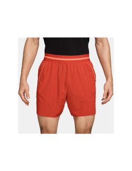 Pantalones de Tenis Nike court Advantage Dri-Fit 6 Hombre Rojo