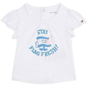 Tommy Hilfiger Camiseta KN0KN02025YBR para niña