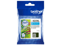 cartucho de tinta - brother xl lc422xlc hasta 1500 paginas isoiec 24711 cian