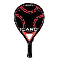 mystica icaro rojo - pala de padel con formato redondo y balance bajo