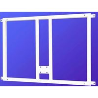 soporte metalico para sujeccion a la pared de tablero y aro minibasket