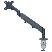 brazo para un monitor ergo spacesaving gris oscuro