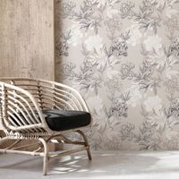 papel pintado autoadhesivo flores vintage 65x300cm
