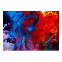 papel pintado 3d - colored flames 150x105 cm