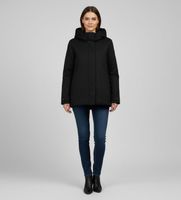 save the duck para mujer d32432w-wuly21 chaqueta corta lua azul muy oscuro l negro casual sintetico manga larga