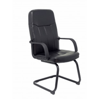 sillon direccion aragon simil piel negro piqueras y crespo 262spne