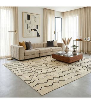 Kilim Bereber 100% Lana Ref 345 - 253x313 cm.