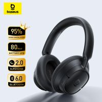 auriculares inalambricos baseus bass bh1 nc lite anc con cancelacion de ruido del 95 auriculares bluetooth 60 80h sobre la oreja
