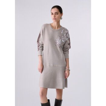 Liu Jo Vestidos Vestido corto de punto jacquard para mujer