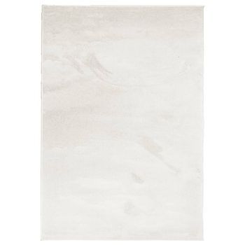 Alfombra De Pelo Corto Oviedo Beige 140x200 Cm Vidaxl