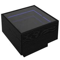 mesa de centro 40x40x30 cm  - negro