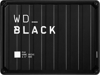 Disco duro externo 5 TB - Western Digital WD _Black P10 Game Drive, Portátil, Compatible con PC y Consolas, HDD, USB 3.2, Negro