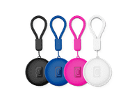 localizador - cellularline tracy tag dual multipack 4x para ios android multicolor