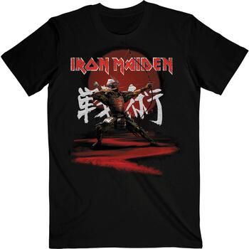 Iron Maiden Tops y Camisetas Senjutsu Archer Kanji para hombre