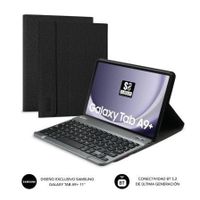 funda teclado bluetooth 52 qwerty espanol subblim galaxy tab a9 11r multipunto magnetica resistente