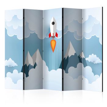 Biombo - Rocket In The Clouds Ii (225x172 Cm)
