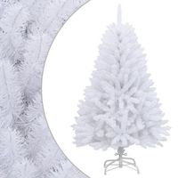 arbol de navidad  decoraciones de navidad artificial con bisagras y soporte blanco 120cm cfw653192