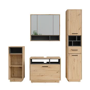 Conjunto De Mueble De Baño Beatrice Set 4 Vicco
