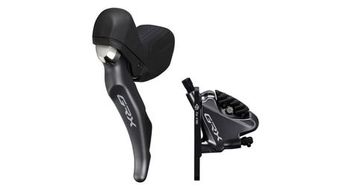 Shimano grx st rx810   br rx810 freno de disco delantero hidraulico de 100 mm  sin disco