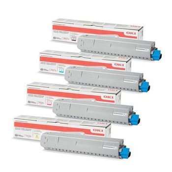 Original Multipack OKI C844dnw Printer Toner Cartridges (4 Pack) -46861308